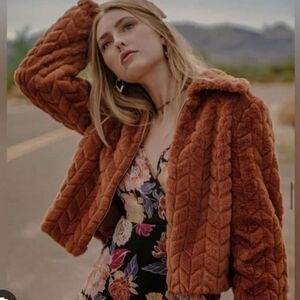 NWT Band of The Free Val Jacket in Coco